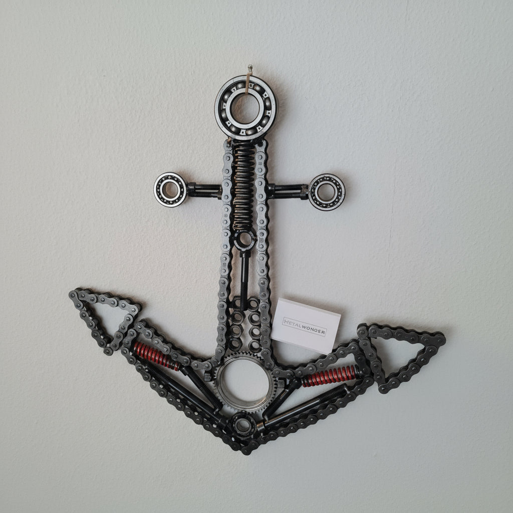 Metallkunst Anker Maritim