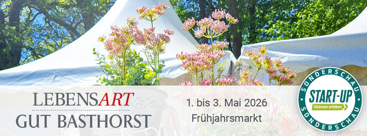 Lebensart Frühjahrsmarkt Gut Basthorst vom 01.05.-03.05.2026