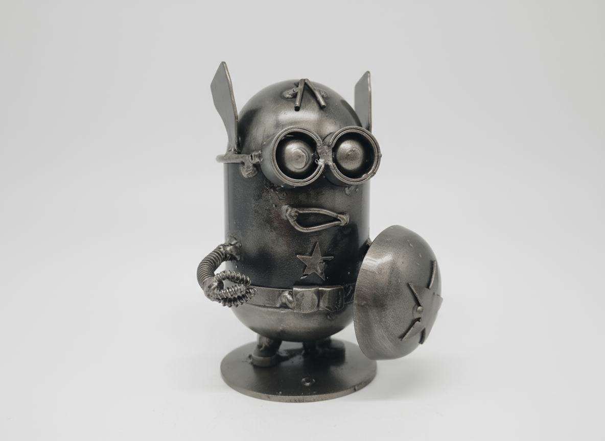 Minions Figur Captain America