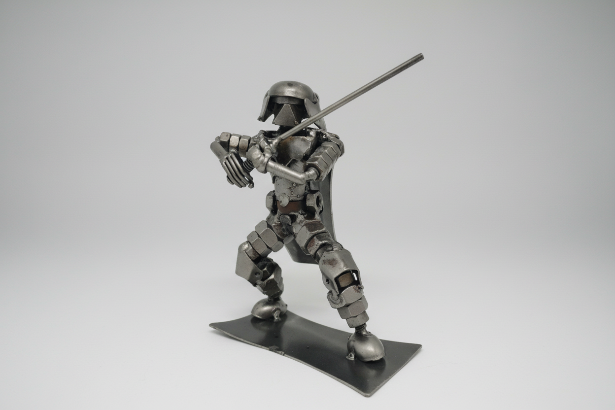 Darth Vader Figur stehend zur Seite