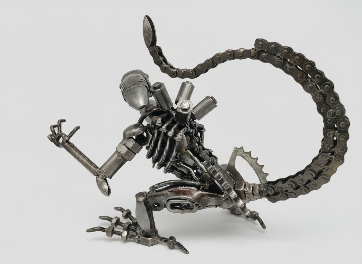 Alien Kriechend 45cm