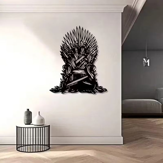 Thron Metalldekoration