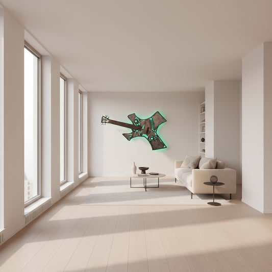 Musikinstrument mit LED