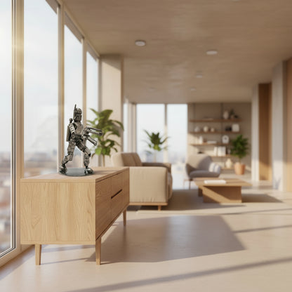 Jango Fett Figur kniend nach vorne