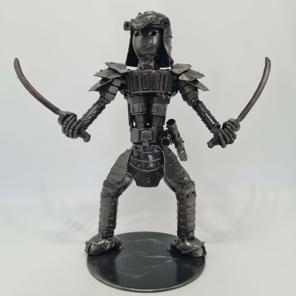 Samurai mit Schwerter