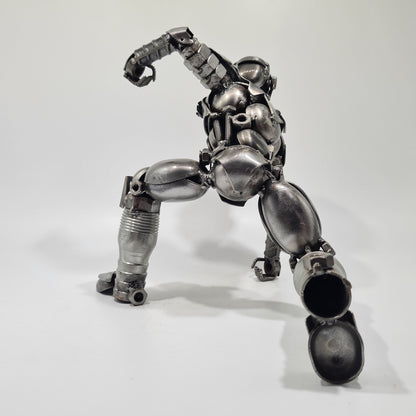 Iron Man Figur Landepose