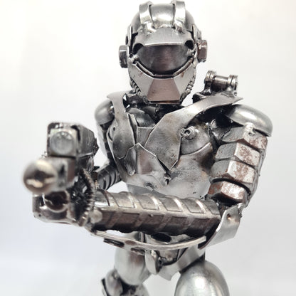 Halo Master Chief Figur große Waffe