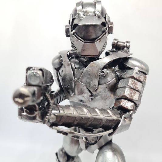 Halo Master Chief Figur große Waffe