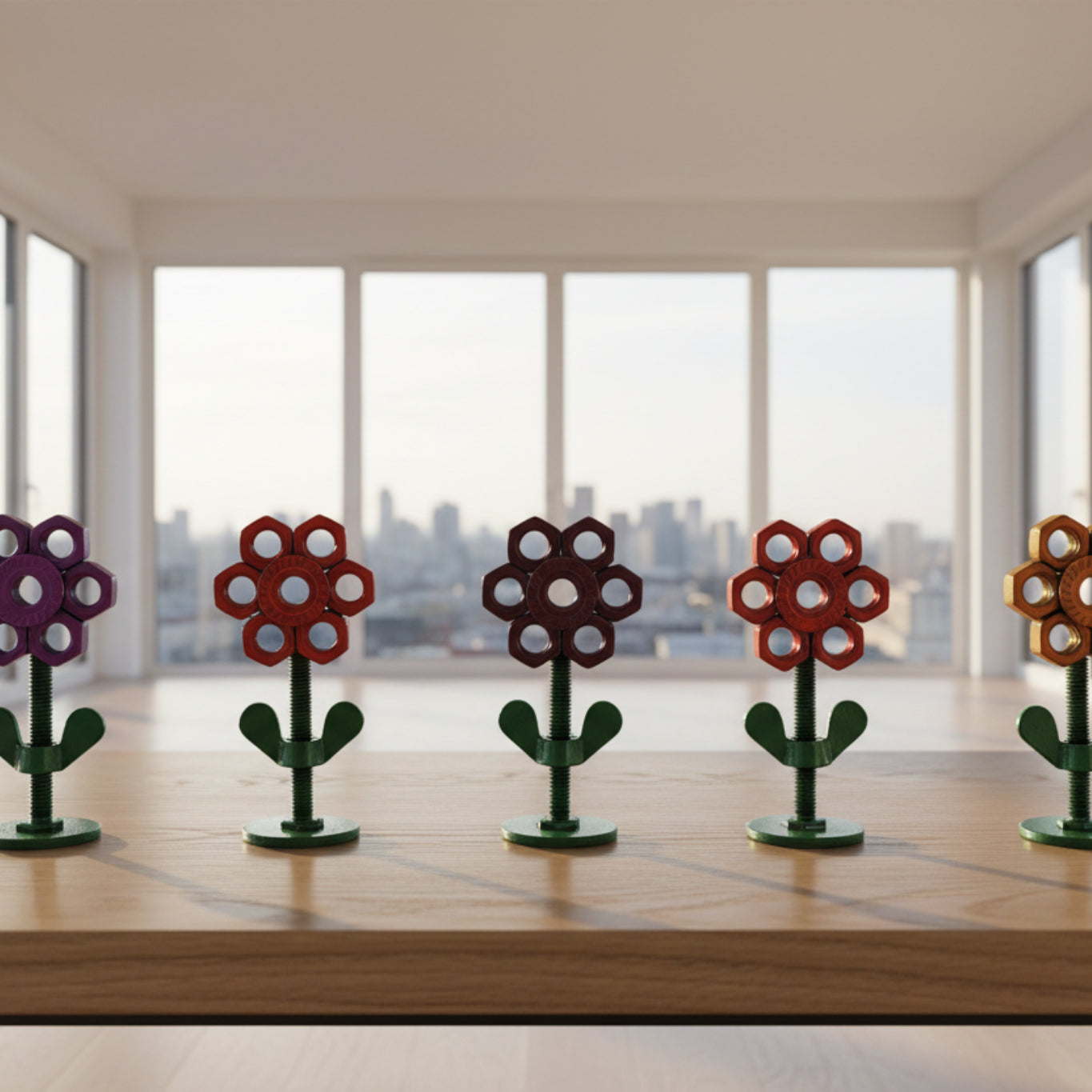 Mini bunte Blume