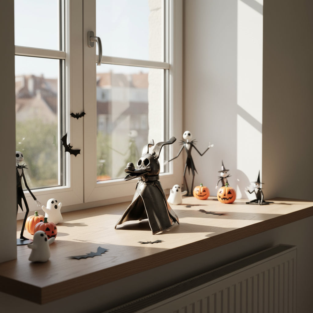 Zero Metallfigur – Handgefertigter Geisterhund Nightmare Before Christmas